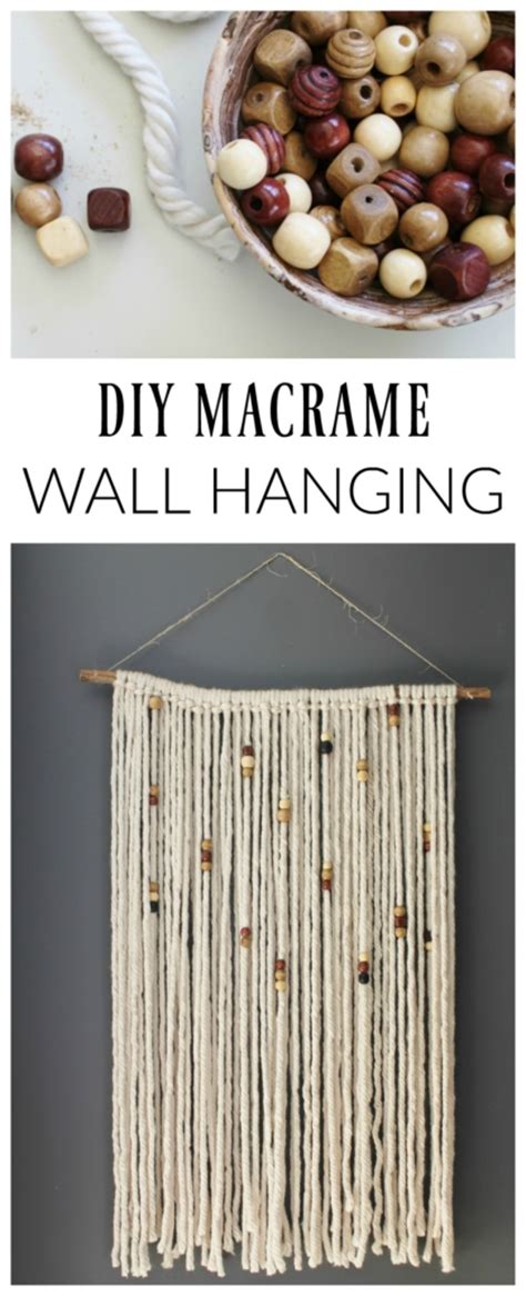 Diy Macrame Wall Hanging