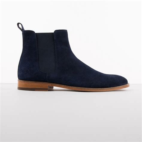 Find the best men's chelsea boots online including leather & suede boots, in various styles and colors at blundstone usa, including free shipping. Handmade men navy blue boots, suede leather boot for men ...