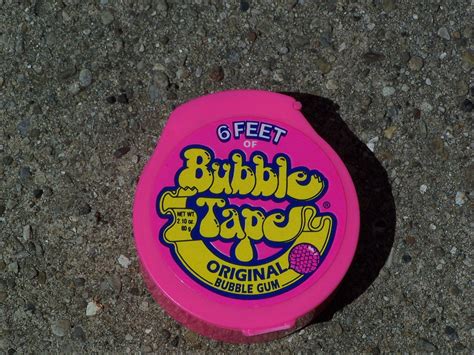 Bubble Tape Gum Late 1980s Present Original Packaging 80s Food