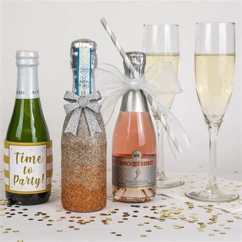 7 Ways To Decorate Mini Champagne Bottles Taste Of Home