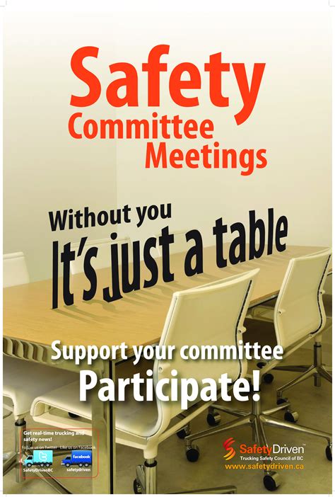 Safety Meeting Flyer Template