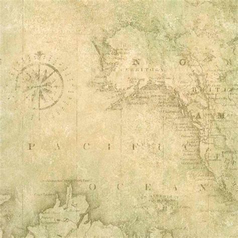 Free Download Tan World Map Wallpaper Coastal Nautical Wallpaper