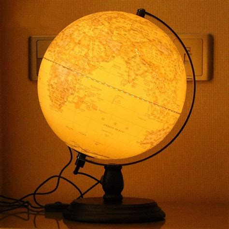 Retro World Globe Illuminated Kids Globe Earth Globes With