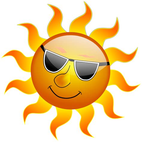 Cartoon Sun Photos Clipart Best