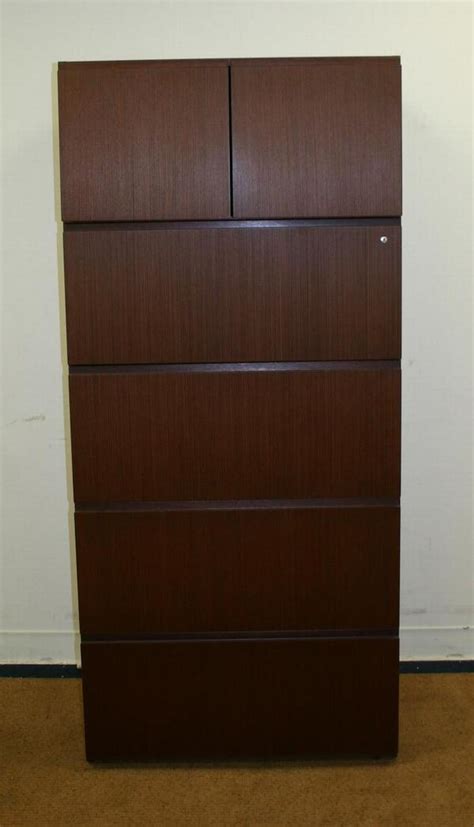 Keep your office space organized with modern file cabinets. Knoll Reff eames era 4 drawer lateral file cabinet | eBay
