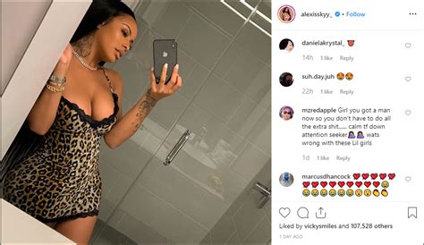 Alexis Skyy Fans Say They Like It Cucumber Style After Reality Star Posts Sultry New Photo