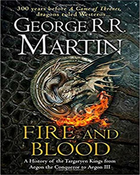 Fire And Blood Book By George R R Martin Nuria Store