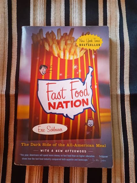 Fast Food Nation By Eric Schlosser Hobbies And Toys Books And Magazines
