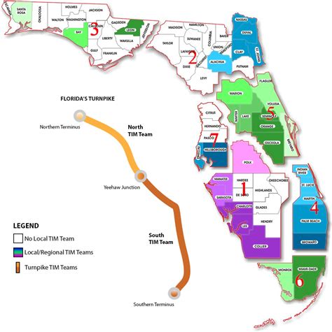 State Of Florida Dept Transportation Transport Informations Lane