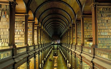 The 15 Worlds Most Beautiful Libraries Trinity College Library Ireland