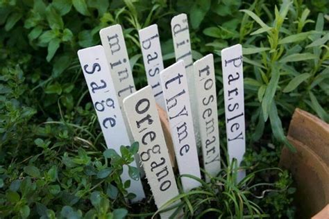 23 Gorgeous Easy To Make Plant Label And Marker For Garden