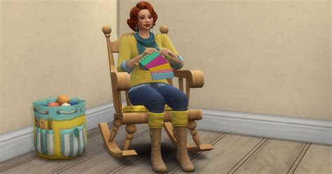 The Sims 4 Nifty Knitting Stuff Simmers Luv 2 Knit