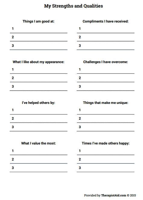 Addiction Worksheets For Kids