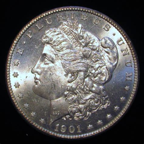 Sold Price 1901 O 1 Morgan Silver Dollar Unc Proof Like April 2