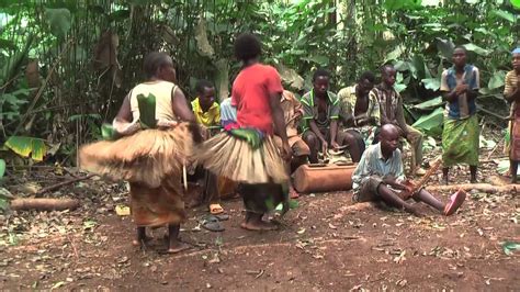 Traditional Baka Womens Dance East Region Cameroon Youtube