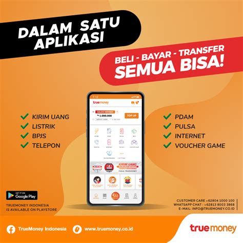 Hanya Dalam Satu Aplikasi Truemoney Indonesia Truemoney