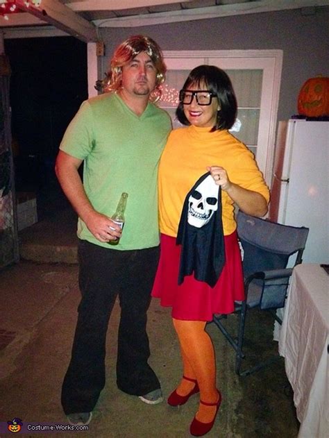 Shaggy And Velma Couples Costume