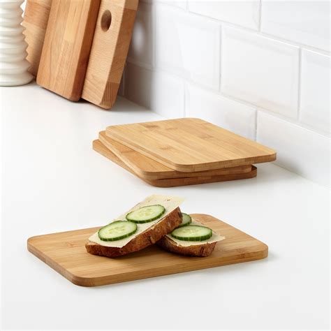 Bronssopp Sandwich Tray Bamboo Ikea