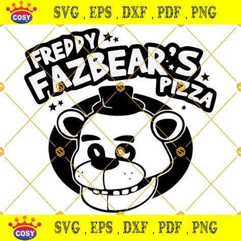 Fazbears Pizza Svg Fnaf Svg Five Nights At Freddys Svg