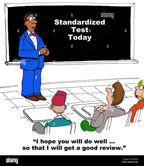 standardized test cartoon