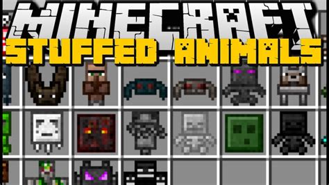 Minecraft Stuffed Animals Mod Wither Ender Dragon You And More Mod