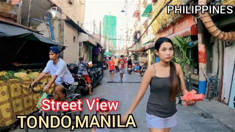 Walking The Streets Of Tondo Manila Philippines Walking Tour [4k] Youtube