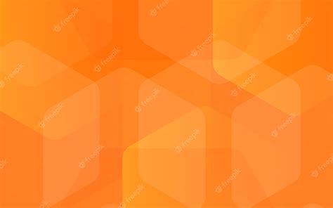 Premium Vector Abstract Orange Geometric Shape Colorful Background