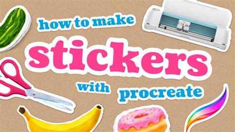 How To Make Stickers With Procreate Bardot Brush