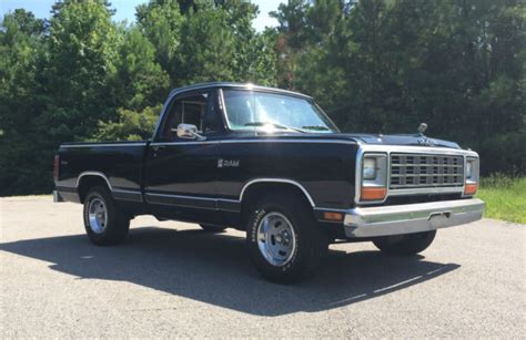 1984 Dodge Ram Royal 50 Marksman Restored Short Bed For