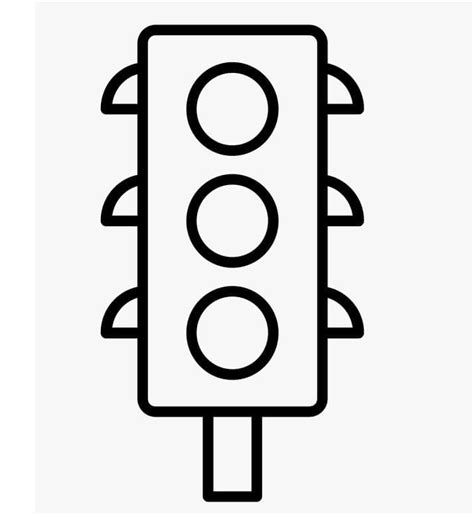 Traffic Sign Coloring Page