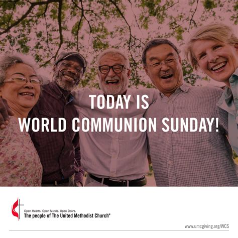 The high is around 93, with a low of 66 and calm winds throughout. World Communion Sunday Pastor and Leader's Kit | UMC Giving