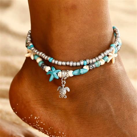 Hotwife Cuckold Star Ankle Bracelets Anklets For Women Jewelry