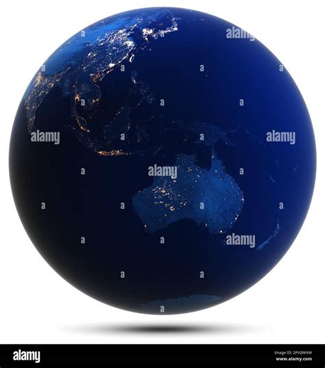 Planet Earth Globe Isolated Elements Of This Image Furnished By Nasa