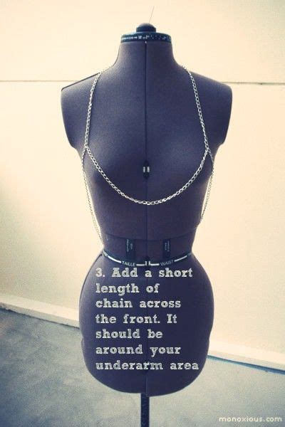 Check out our harness diy selection for the very best in unique or custom, handmade pieces from our shops. DIY chain harness tutorial | Diy clothes tutorial, Body chain, Body chain harness