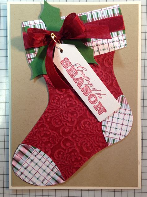 embossed stocking christmas cards christmas stockings holiday decor
