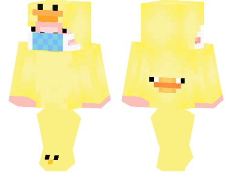 Pig With Mask In Duck Suit Animalsmcpe Skins