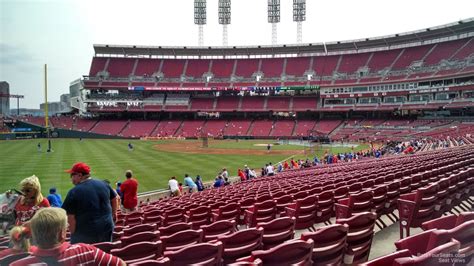 Section 108 At Great American Ball Park Cincinnati Reds