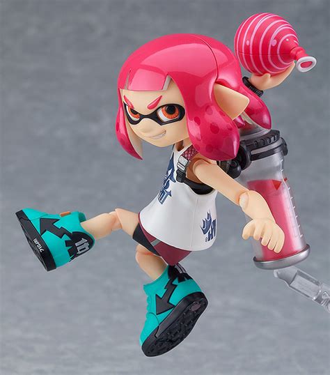 The Figma Splatoon Girls Action Figures Add A Splash Of Colors To Your