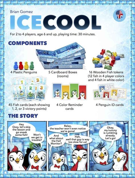 7 Kids And Us Ice Cool Board Game By Brain Games