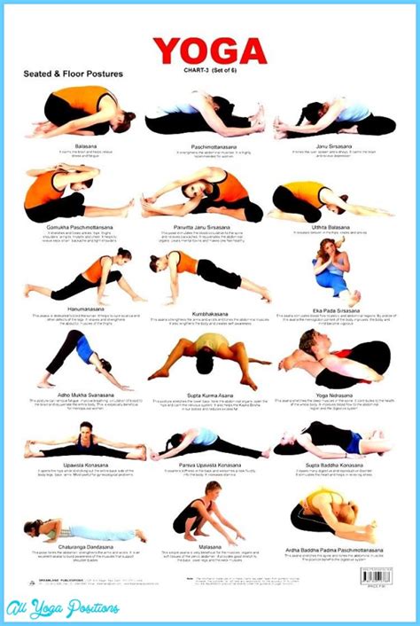 Free Printable Yoga Poses Chart

