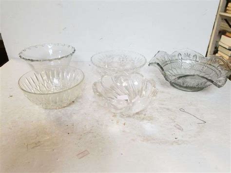 Assorted Glass Bowls Trice Auctions