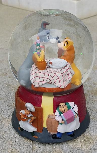 2001 Pixar Disney Lady And The Tramp Snow Globe Uk Kitchen