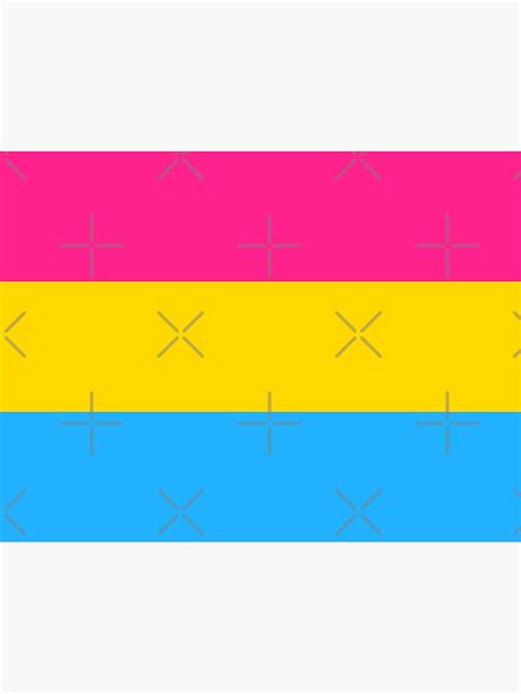 Pansexual Pride Flag Black Background Poster For Sale By Gay Pride Depot Redbubble