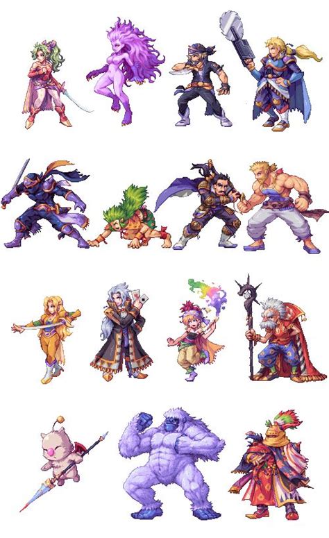 Another Ff Sprite Project Ive Been Teasing On Twitter This Time Final