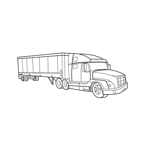 Semi Coloring Pages