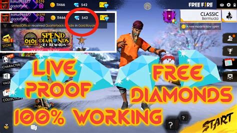 Garena free fire has been very popular with battle royale fans. FREE DIAMONDS IN FREE FIRE | LIVE PROOF | 100% WORKING ...
