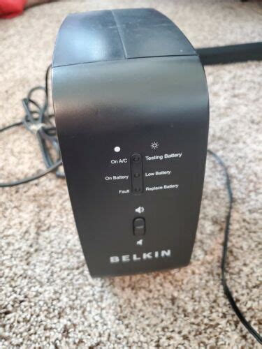 Belkin Battery Backup Unit Bu3dc000 12v Black Battery Not Included Ebay