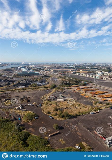 Industrial Area Newcastle Nsw Australia Stock Image Image Of