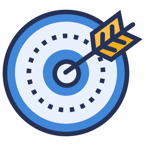 Aim Arrow Goal Targeting Icon Download On Iconfinder