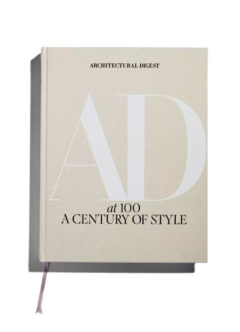 Ad At 100 A Century Of Style Released By Architectural Digest